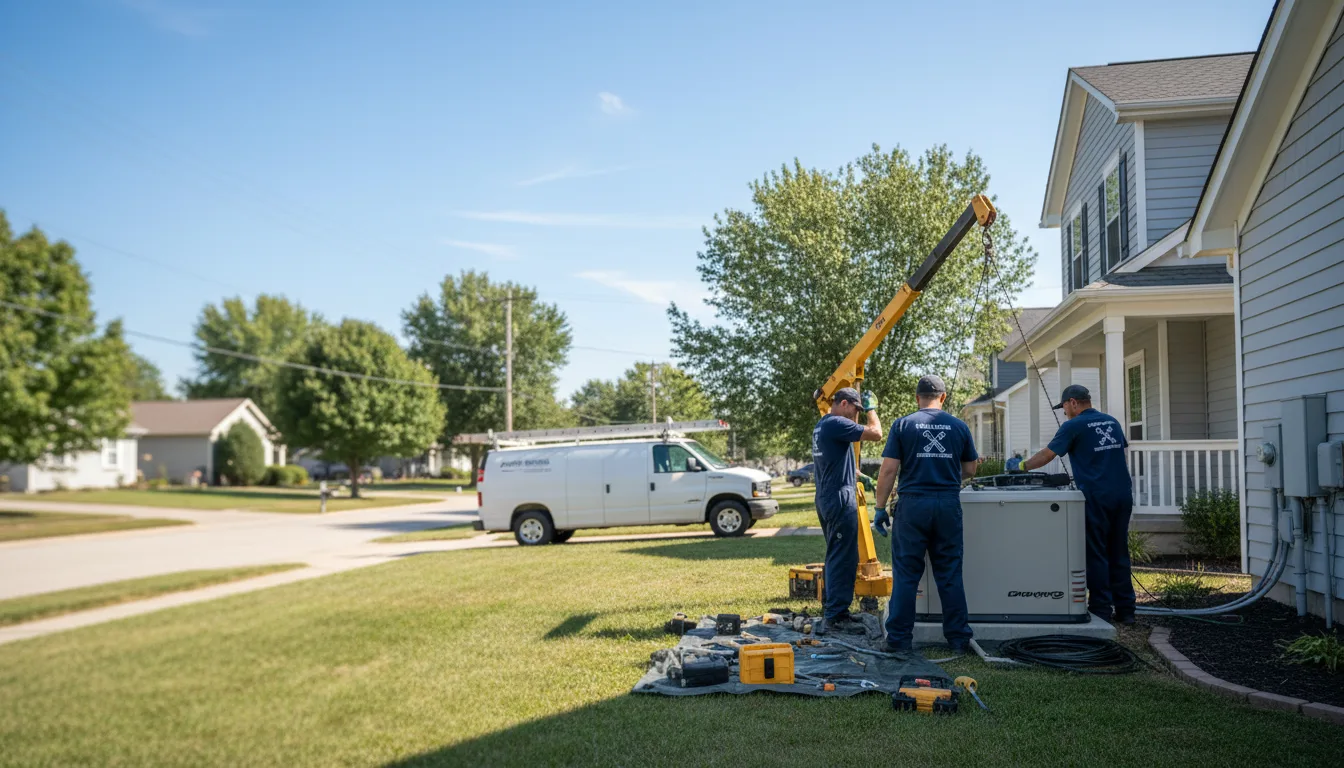 Generator Installation in Santo, TX near me